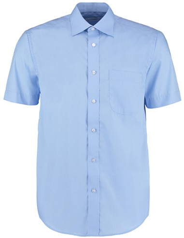 KUS-KK102-Mens Classic Fit Business Shirt Short Sleeve